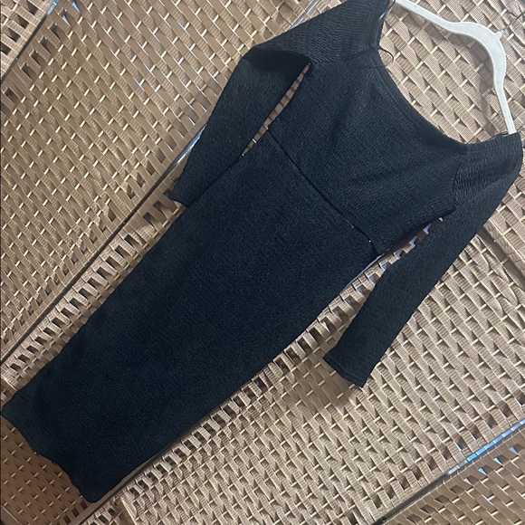 Vici Black Long Sleeve Dress - Picture 4 of 4